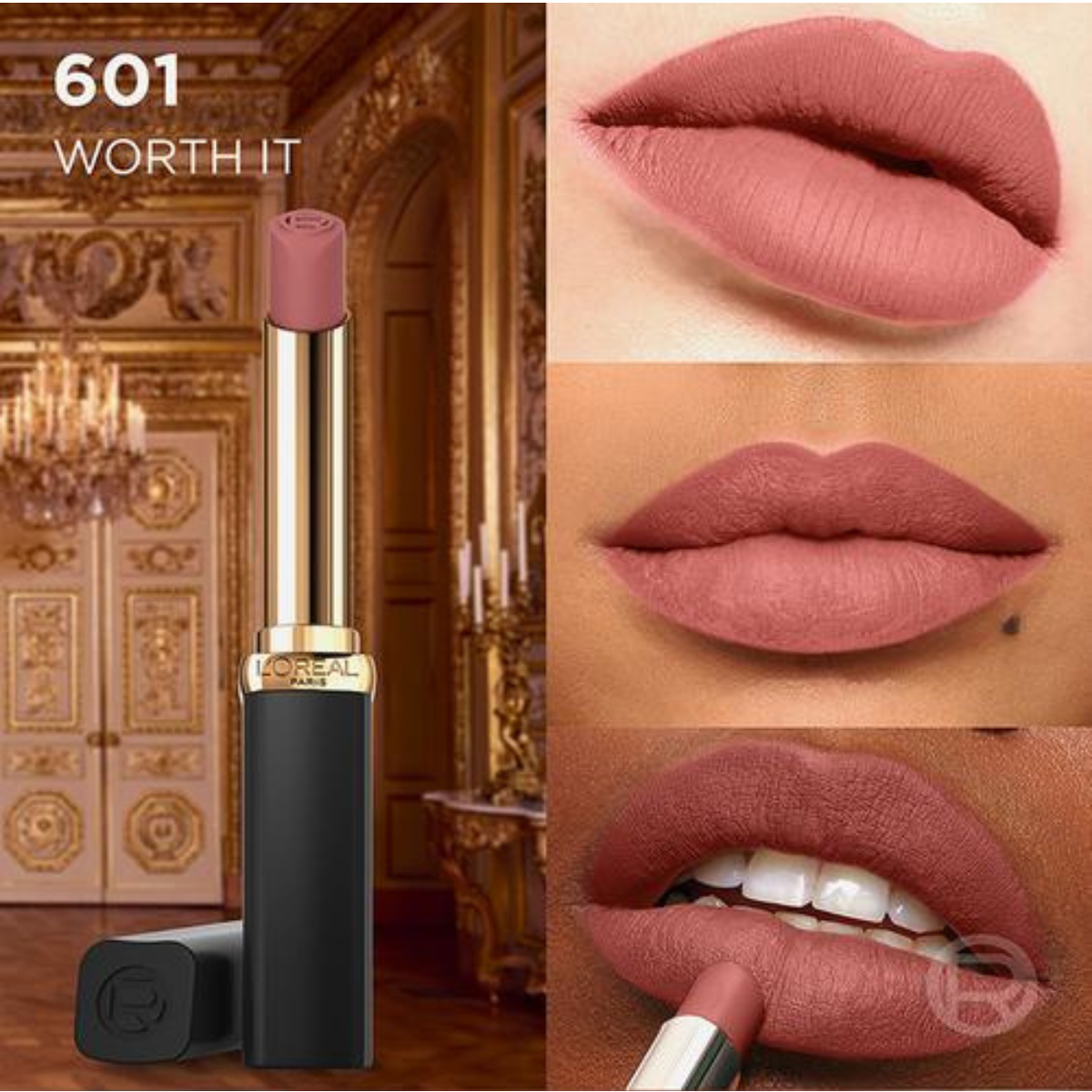 Loreal Colour Riche Nudes Of Worth Matte Lipstick