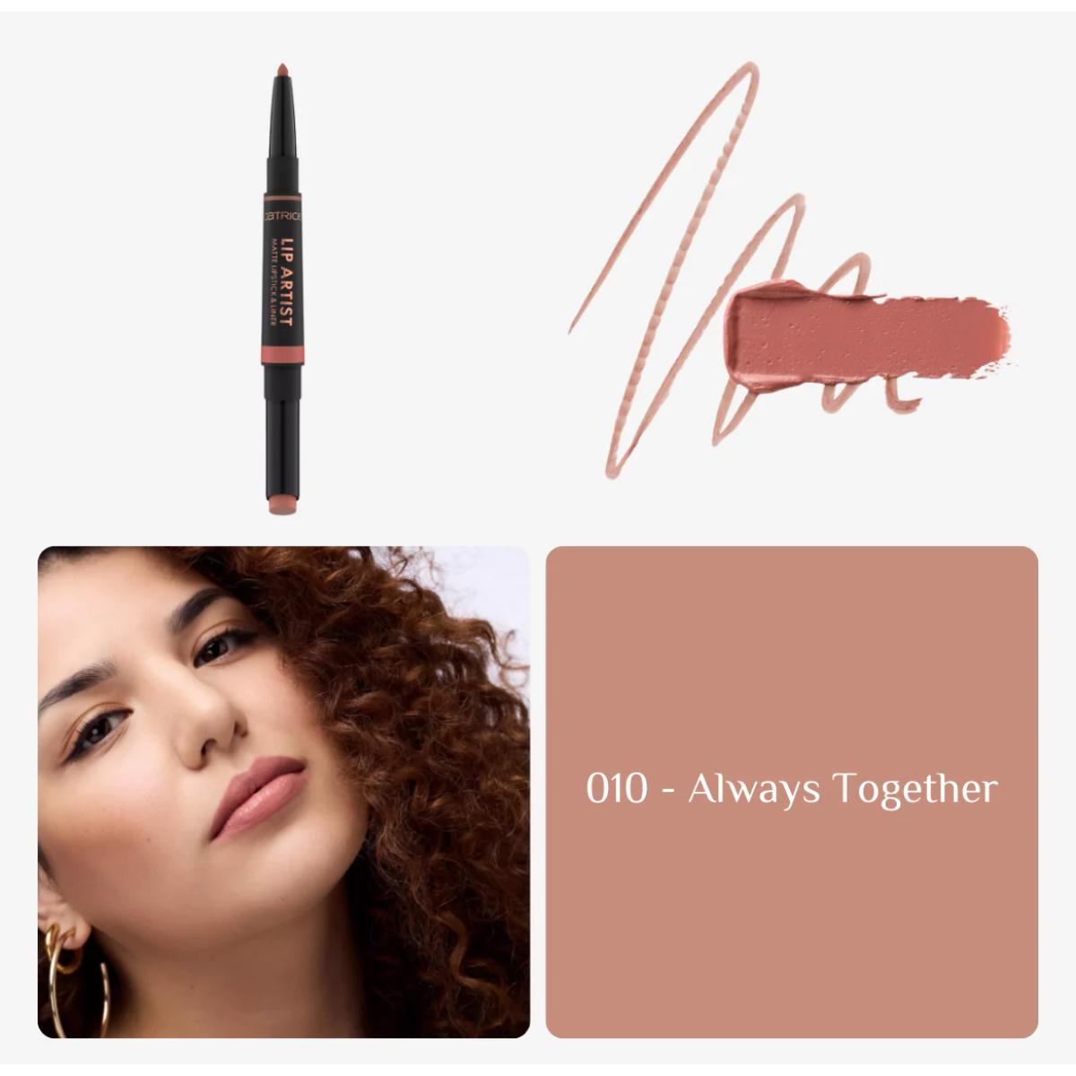 Lip Artist Matte Lipstick & Liner