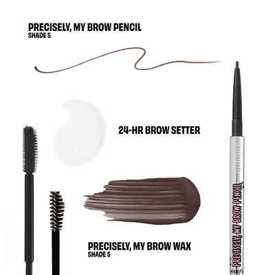 BROWminoes SHADE-5 , 3-Piece Brow Gift Set