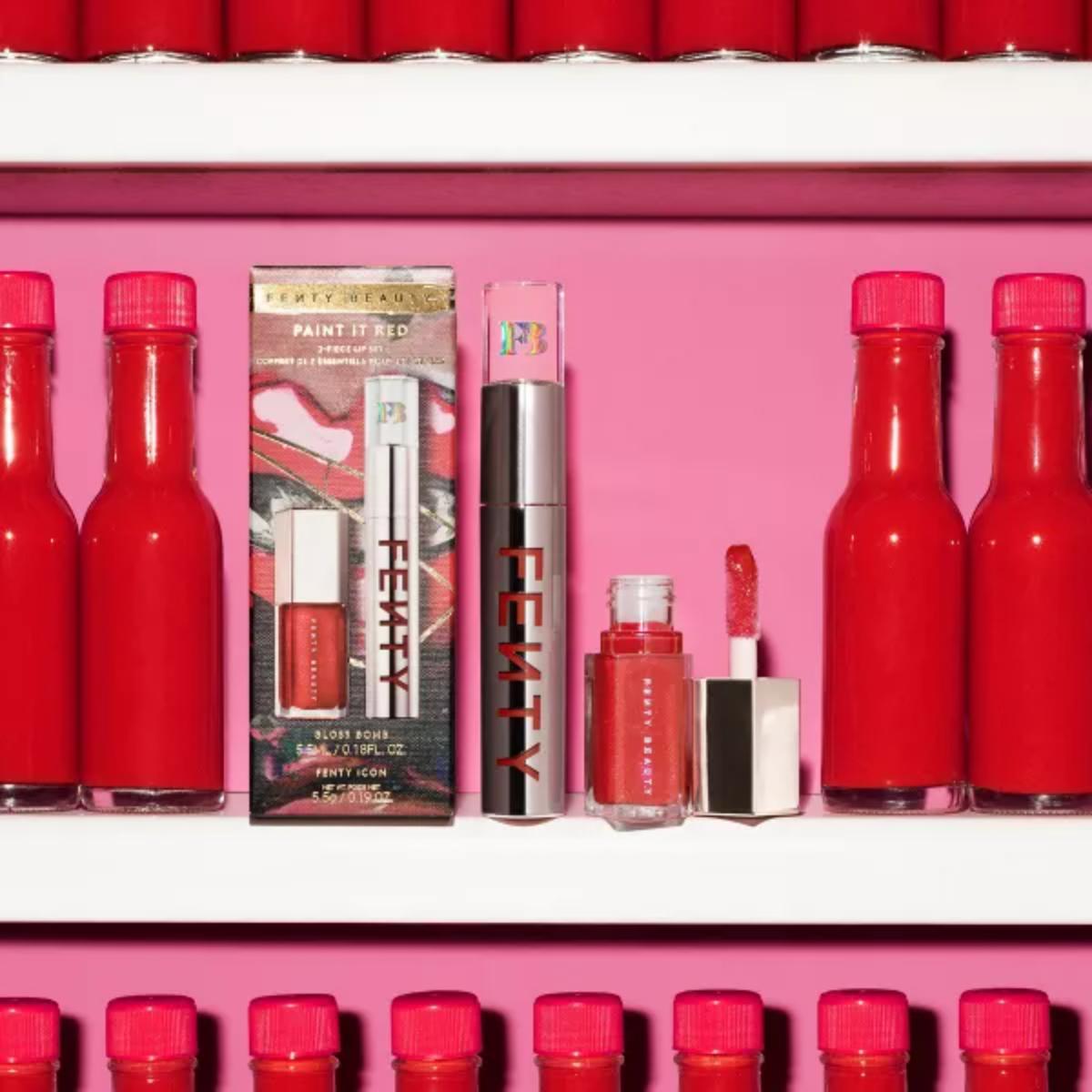 Fenty Paint It Red Lip Set