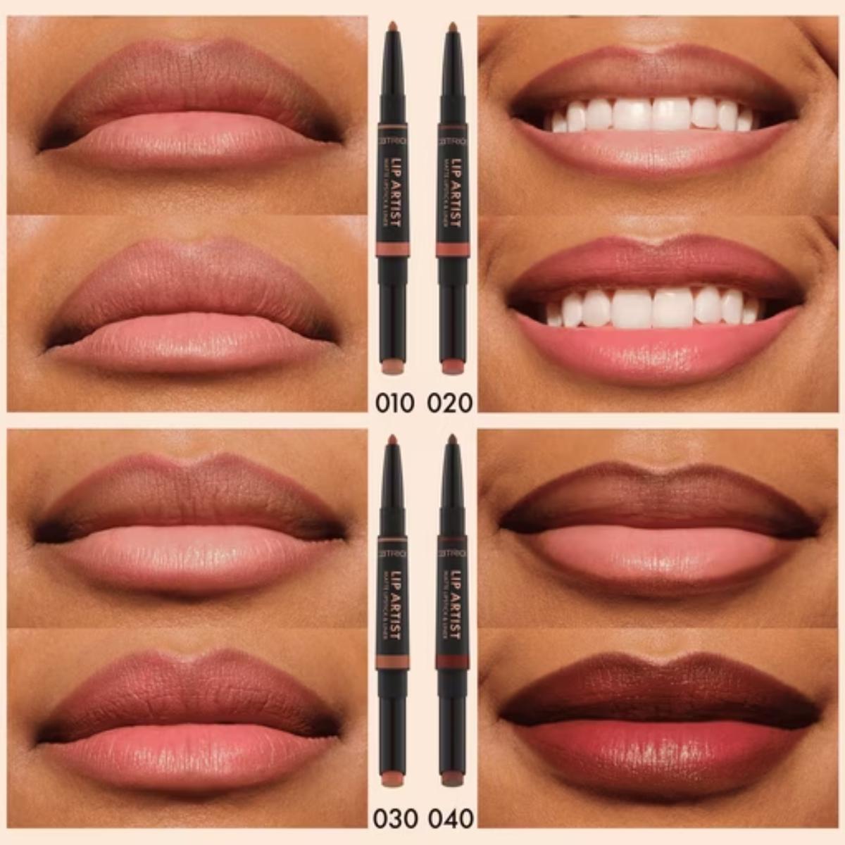 Lip Artist Matte Lipstick & Liner